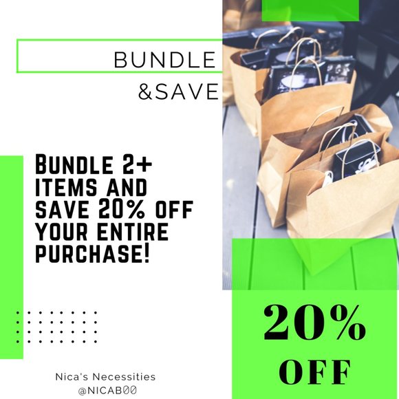 Nica's Necessities Accessories - 20% OFF ALL BUNDLES!